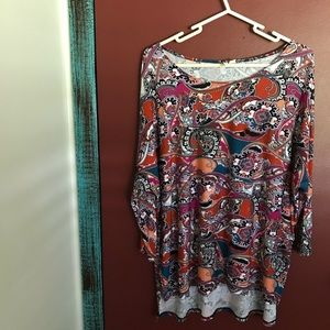 EST 1946 print blouse